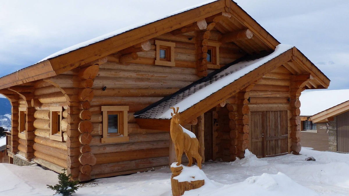 Font-Romeu-Odeillo-Via Ski Chalet | Chalet mountain log 250m2 lodge isard Font Romeu