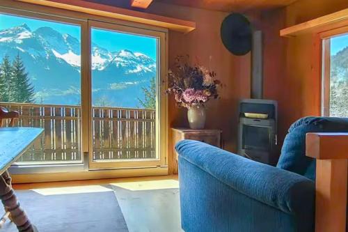 Bruenig Ski Chalet | Chalet Montana mit Bergblick