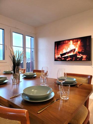 Gwatt Apartment | Chalet Nature Park "Apartment Spiez"-Self Check-in