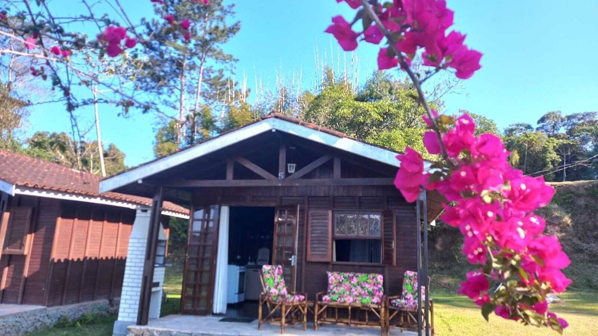 Juquitiba Ski Chalet | Chalet Primavera, 1 hour from São Paulo, in the Atlantic Forest, Connection and Nature site.
