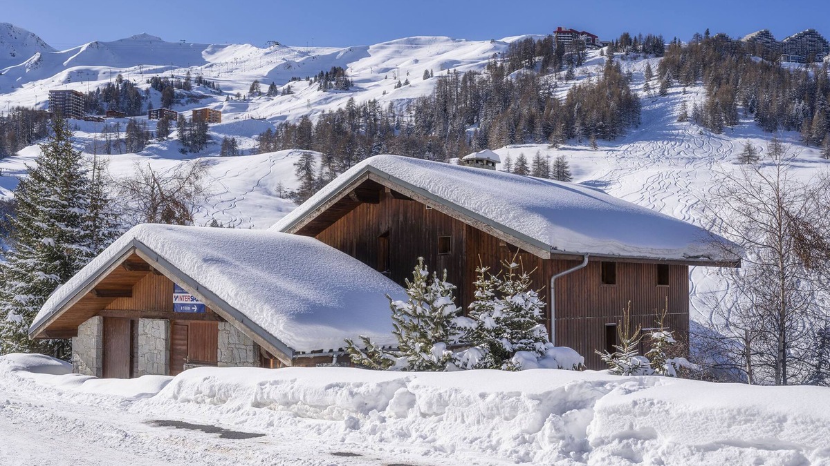 Plagne 1800 Cabin | Chalet rénové pour 12p | Sauna privé, tout équipé