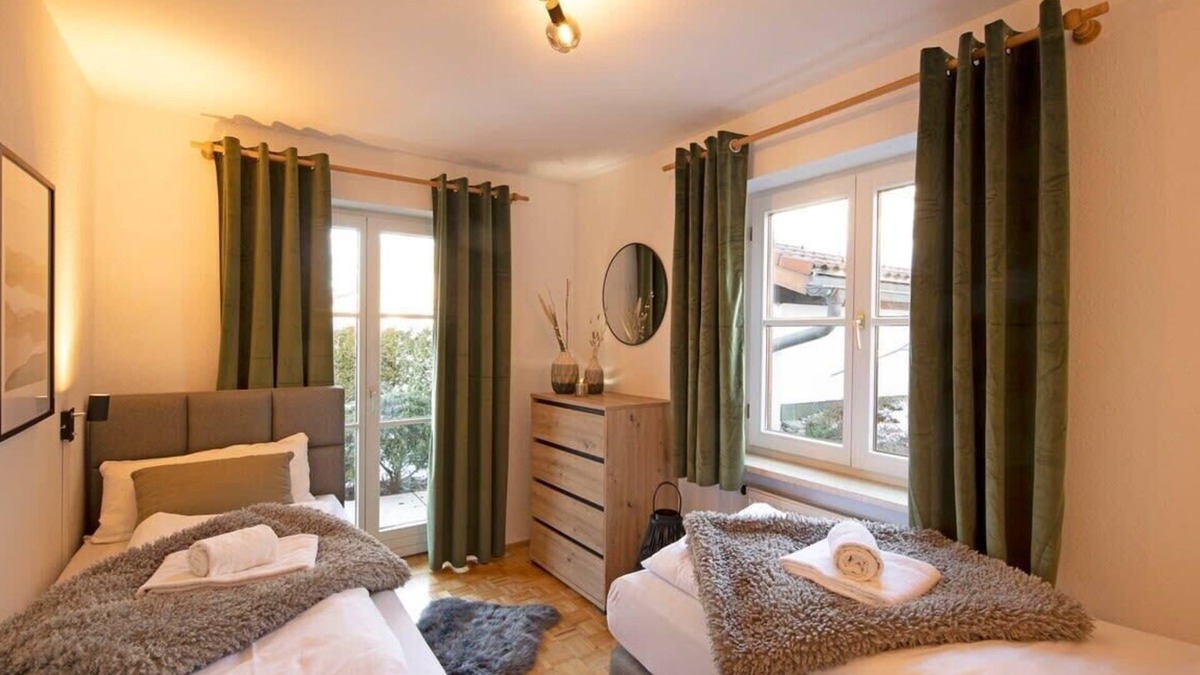 Oberstdorf Apartment | "Chalet-Style" 3-Raum-Suite direkt am Kurpark