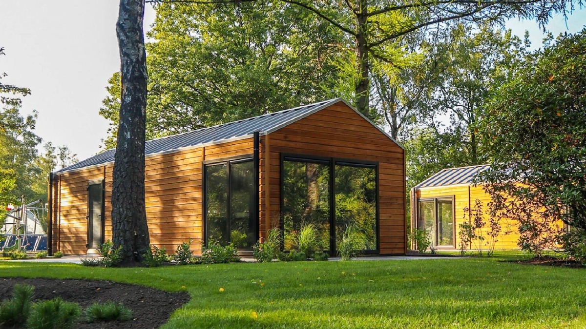 Noordoostelijk van Schaarsbergen House | Chalet with 1 bedroom and a terrace