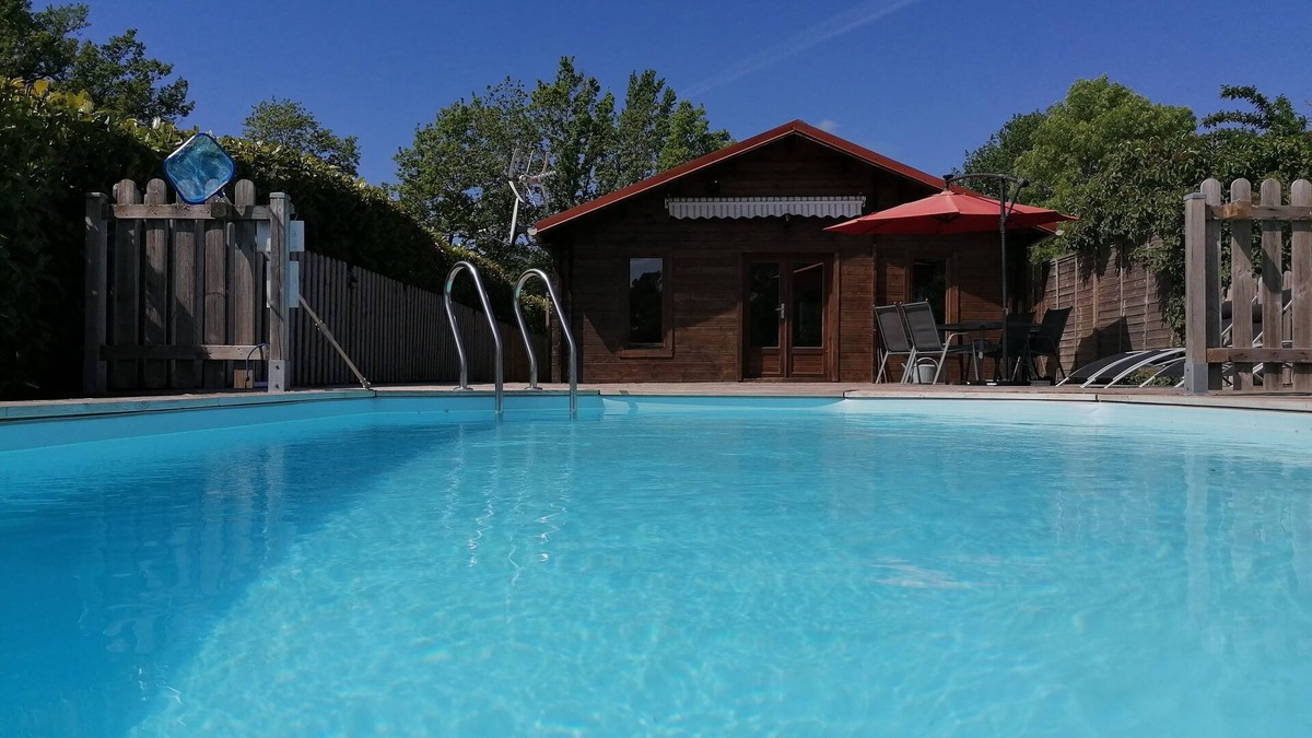 Vaunac Ski Chalet | Chalet with private pool overlooking meadow and woodland