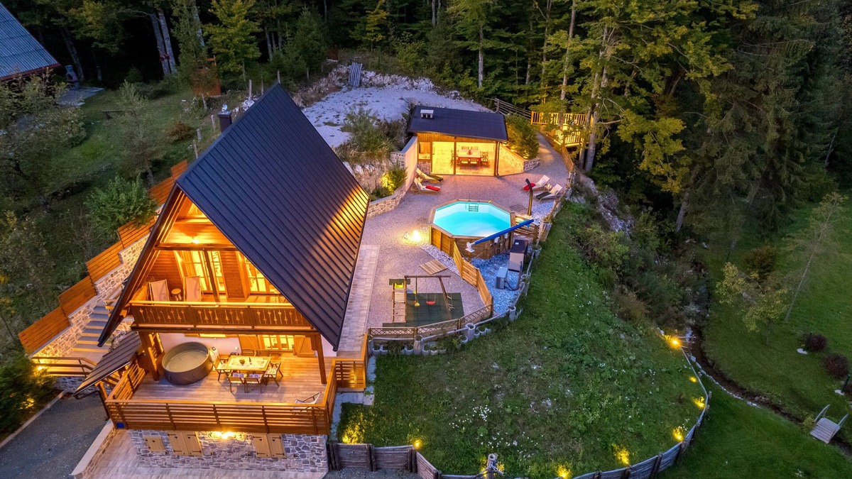 Lokve Ski Chalet | Chalet with sauna and whirlpool