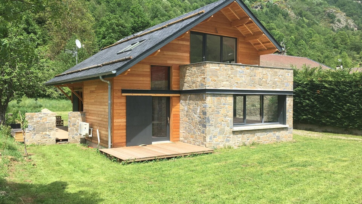 Orlu House | Chalet wood mountain Orlu near Ax-les-Thermes