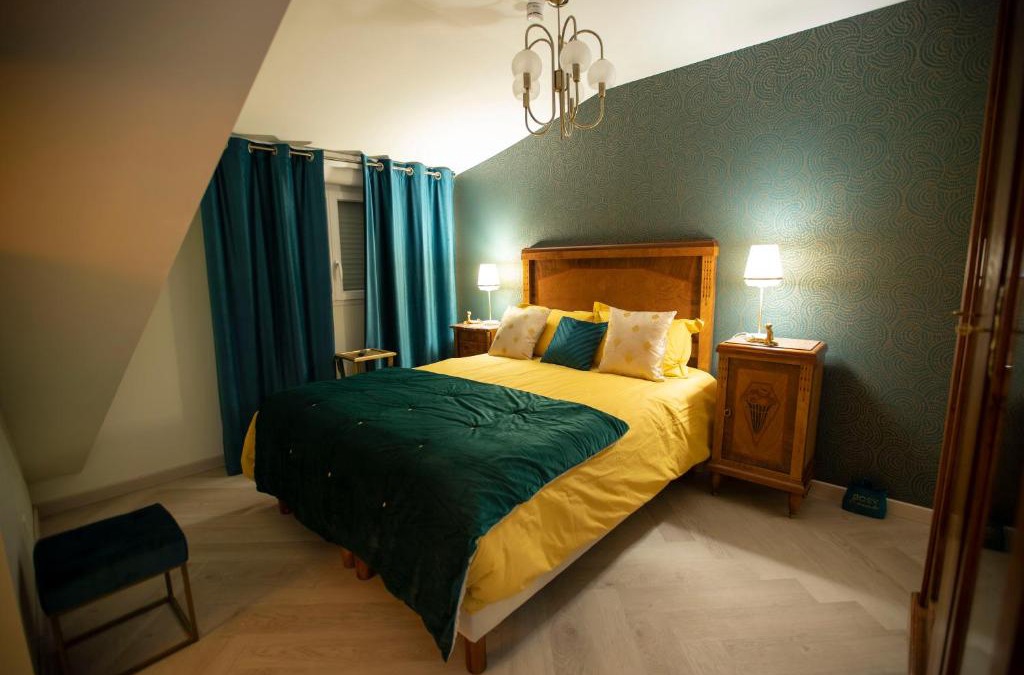 Rochecorbon Bed & Breakfast | Chambre art deco Gatsby dans maison d'hote "Le Petit Clouet" - Rochecorbon