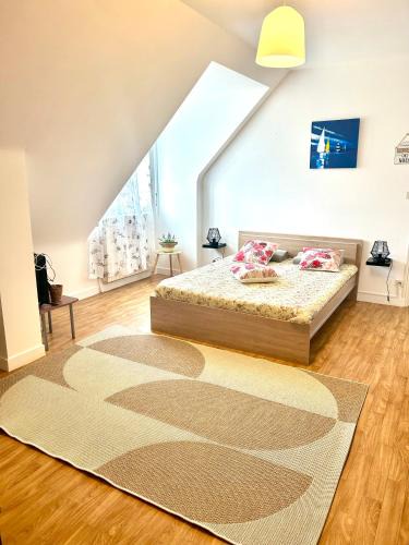 Cleguerec House | Chambre avec cuisine à la campagne au calme