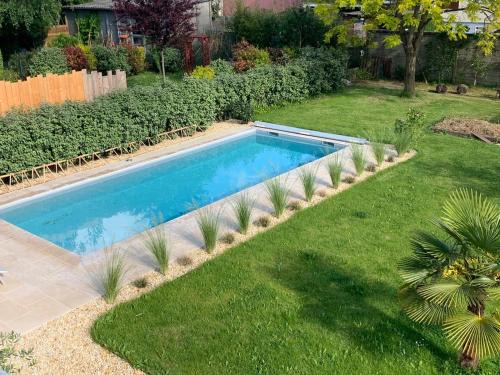 Maillets - Bellevue Bed & Breakfast | Chambre d'hôtes de Verdigné Piscine chauffée Parking Wifi