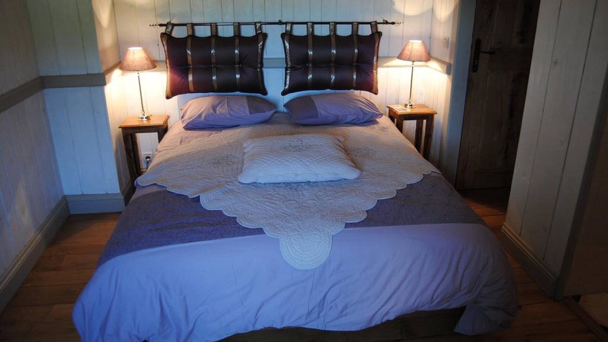 Tendu Bed & Breakfast | chambre double avec vue sur parc
