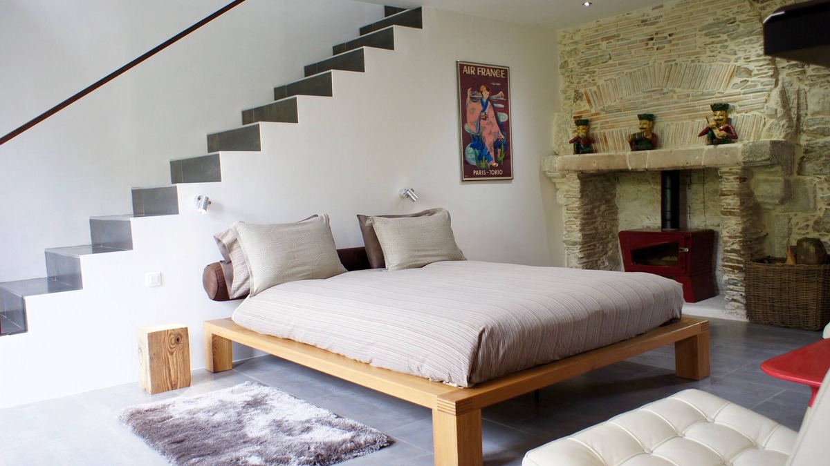 Saint-Fiacre-sur-Maine Bed & Breakfast | Chambre Orientale Duplex Jardin privatif + Breakfast included