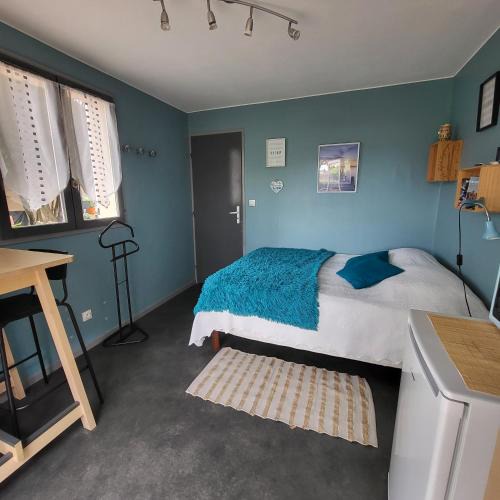 Eysines House | Chambre spacieuse climatisée sur la route des plages