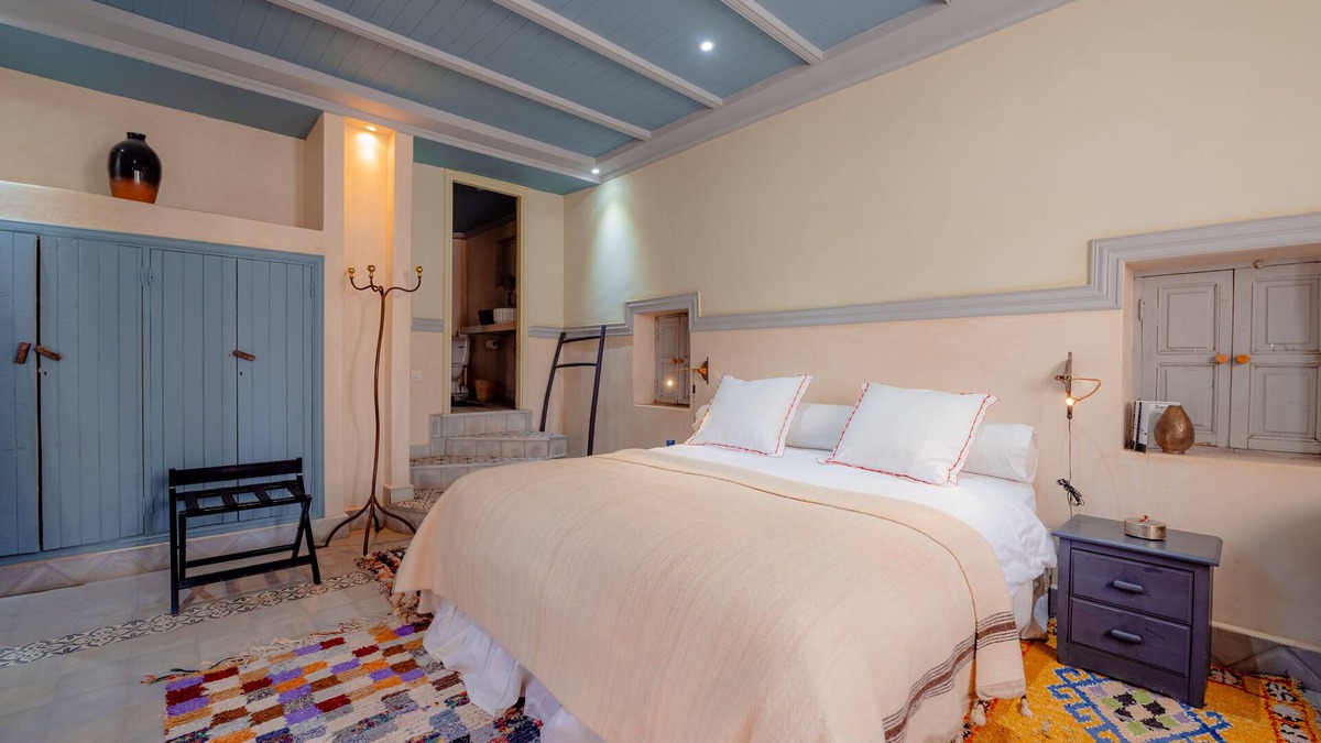 Ourika House | Chambre Standard Taraoui Vue montagne