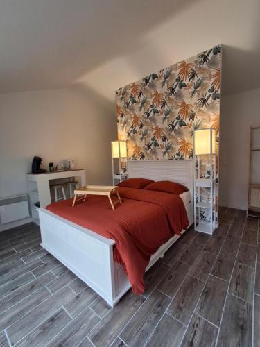 Vouille-les-Marais Bed & Breakfast | Chambre suite avec terrasse