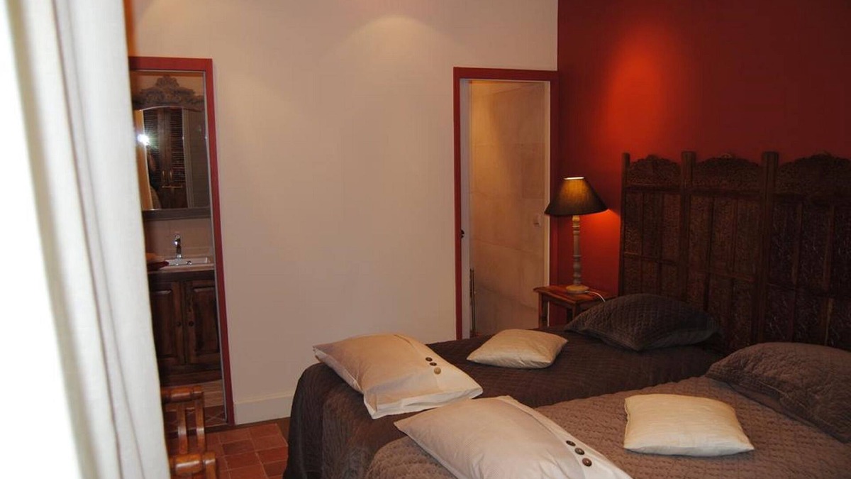 Tendu Bed & Breakfast | chambre twin avec vue sur parc