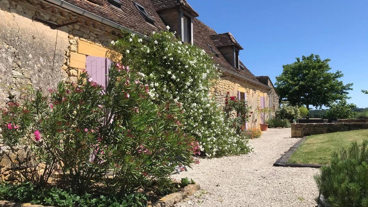 Saint-Avit-Senieur House | Chambres D'Hôtes La Ferme de la Croix