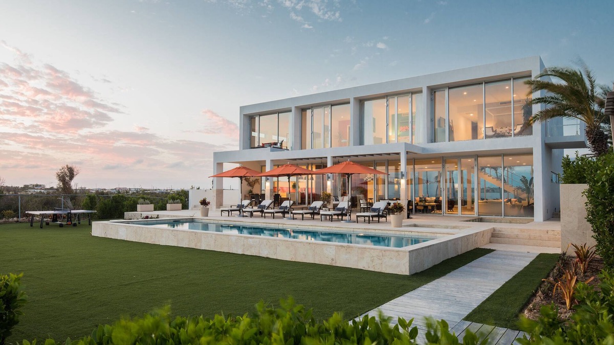 Blowing Point Villa | Champagne Shores Villa Luxurious 5 Bedroom Villa With Views Of Sea & St. Martin