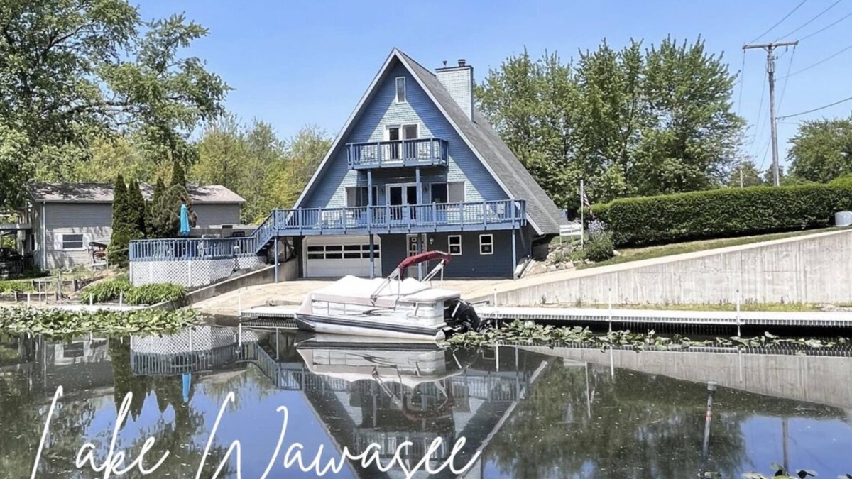 Enchanted Hills House | Channel Front A-frame Retreat