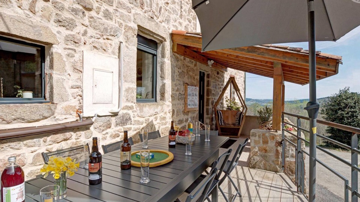 Saint-Julien-Molin-Molette Cottage | Charming cottage for 13 guests with spa and WiFi