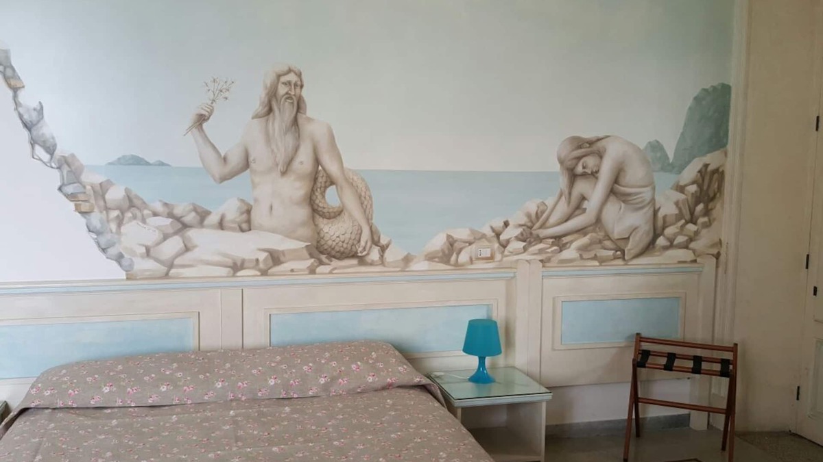 Province of Messina Hotel | Characteristic sea view room