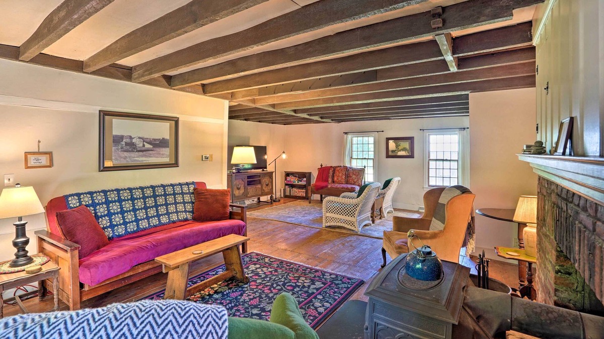Hawley House | Charlemont Retreat on Chickley River w/EV Charger