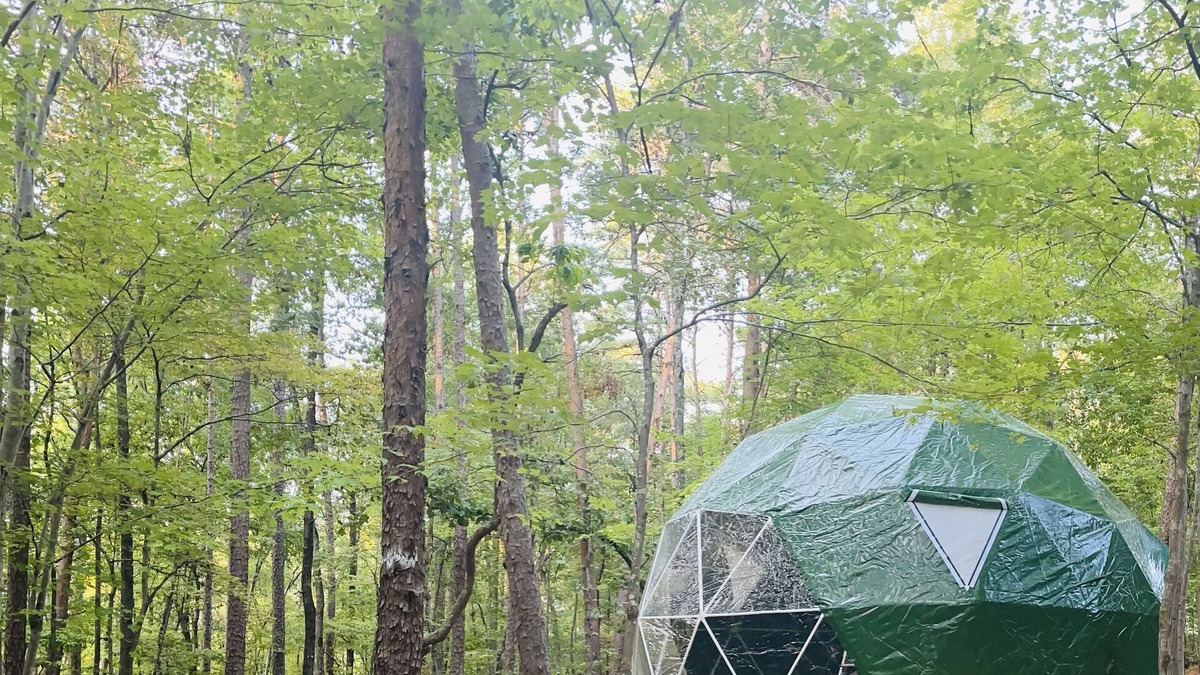 Bowling Green Cabin | Charlotte Glamping Dome- Fawn and Fern Hideaway