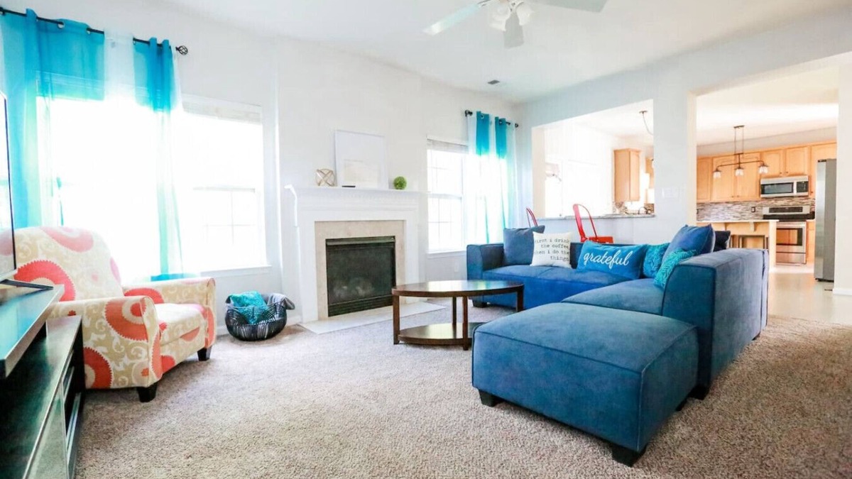 Indian Trail House | Charlotte Sanctuary, Comfort, Fenced, Sleeps 11