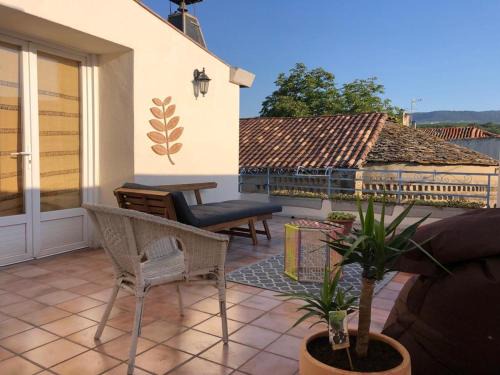 Saint-Jean-de-la-Blaquiere Apartment | Charmant appartement en duplex & terrasse vue Larzac