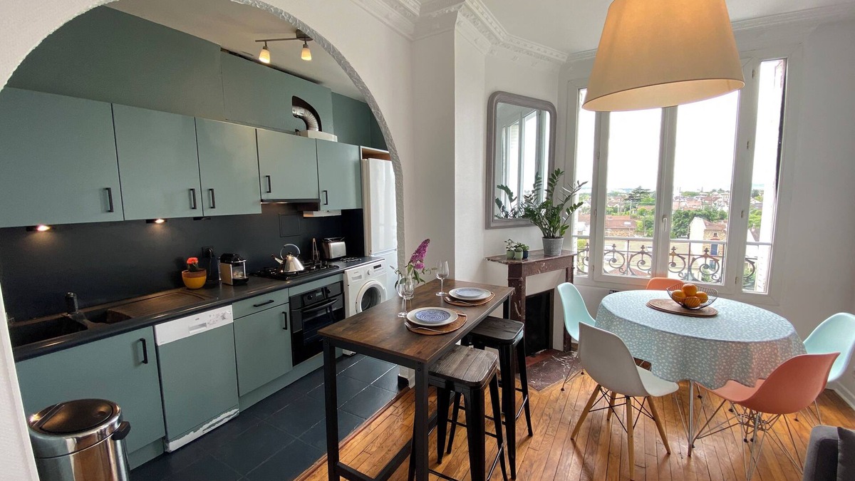Houilles Apartment | Charmant 3 Pièces à Proximité Immédiate de la Defense RER A
