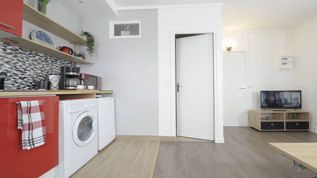 L'Ile-Saint-Denis Apartment | Charmant 2 Pièces Proche de Paris - Pour 4 Personnes