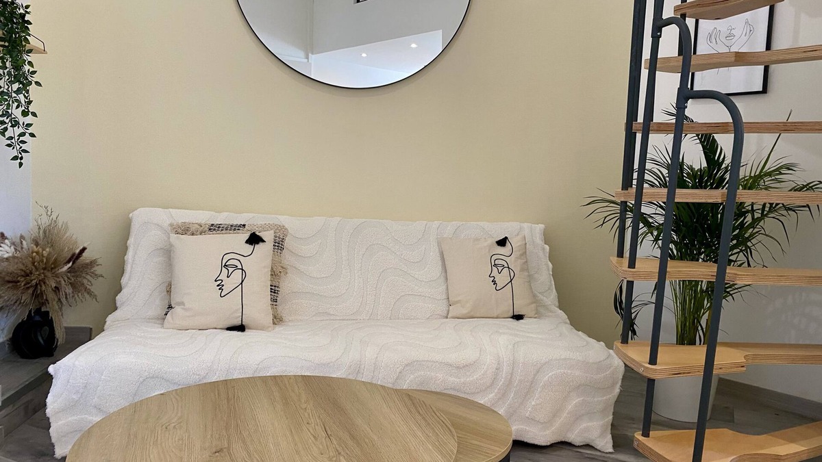 Secteur 1 Apartment | Charmant Studio, à la Gare de Grenoble Avec Mezzanine
