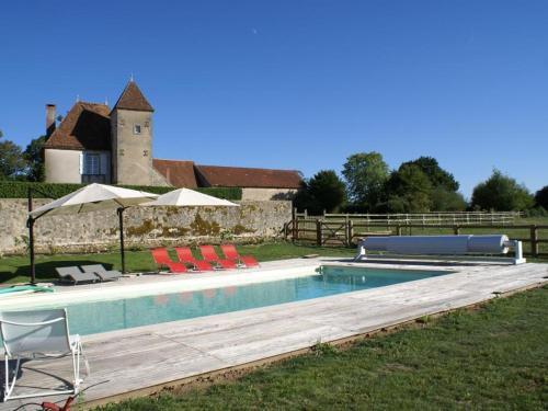 Le Brethon House | Charmante maison du XVe avec piscine, jardin et terrasse en lisière de la forêt de Tronçais - FR-1-489-217