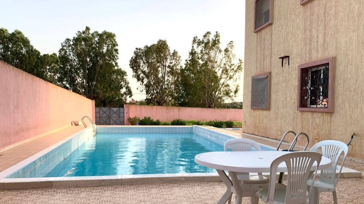 Safi Villa | Charmante Villa Avec Piscine À6min de la Plage