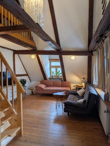 Theilenhofen Apartment | Charmante Wohnung in Fachwerkhaus am Limes