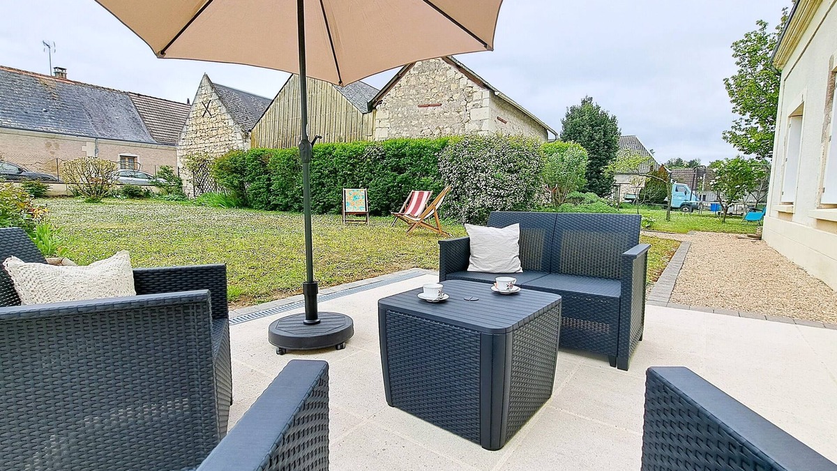 Saint-Patrice House | Charme en Touraine 7p #châteaux #nature #vignobles