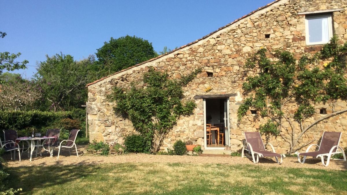 Rives de l'Yon Cottage | Charming Renovated Barn with Garden, Near Attractions and Trails