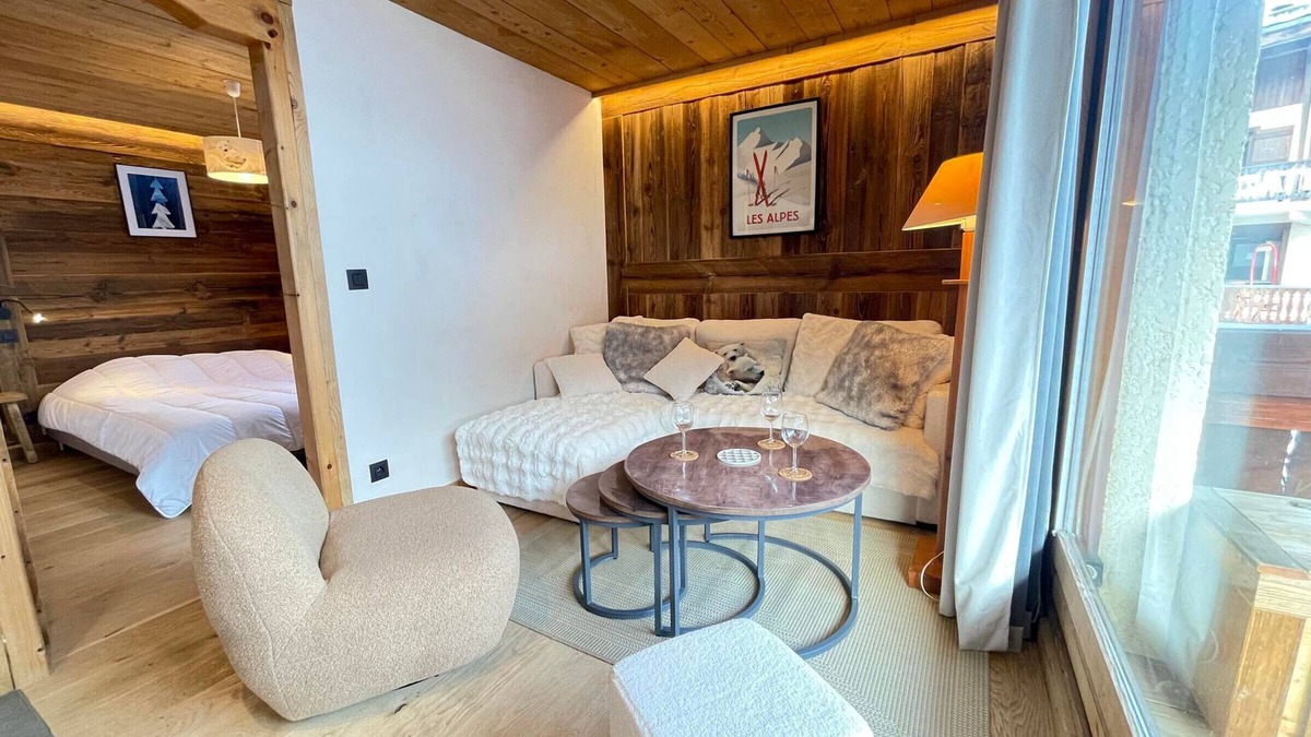 Notre-Dame-de-Bellecombe Apartment | Charming apartment at the foot of the slopes with WIFI in Notre-Dame-de-Bellecombe