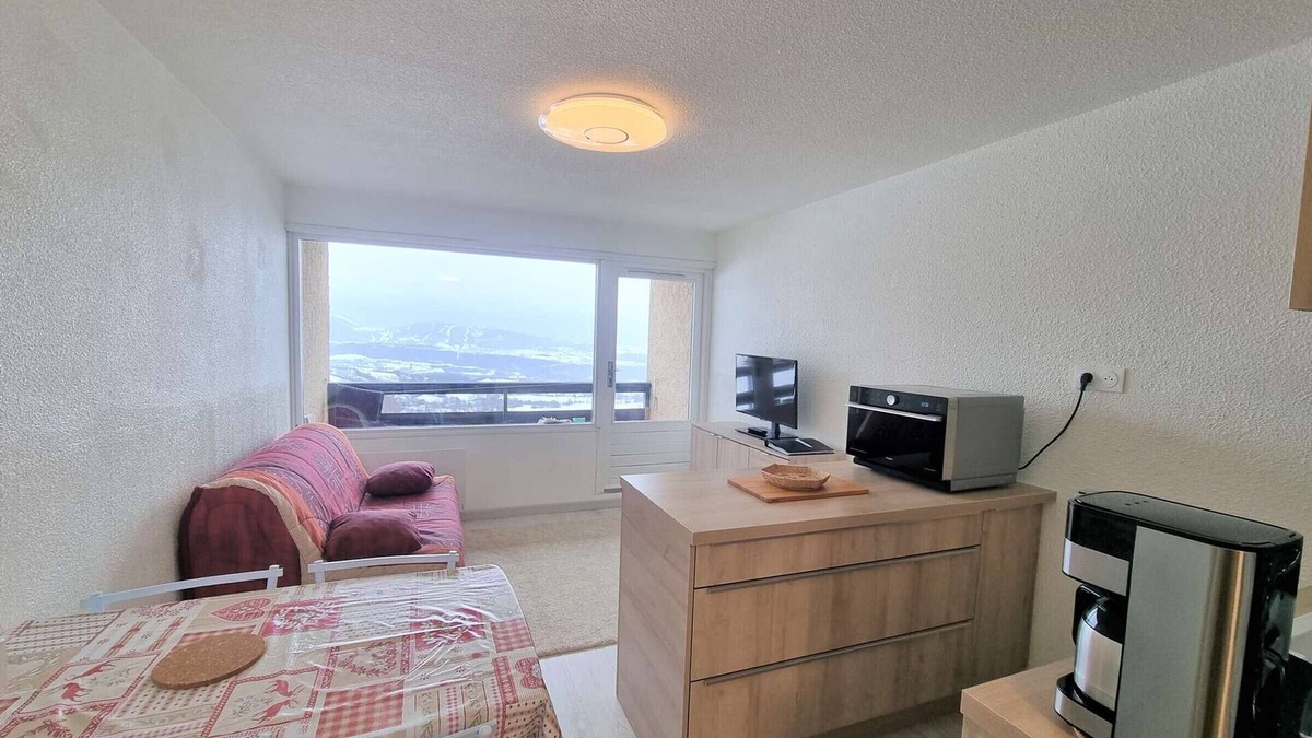 Saint-Michel-de-Chaillol Apartment | Charming Renovated Studio 4 Pers, South Balcony, Near Station