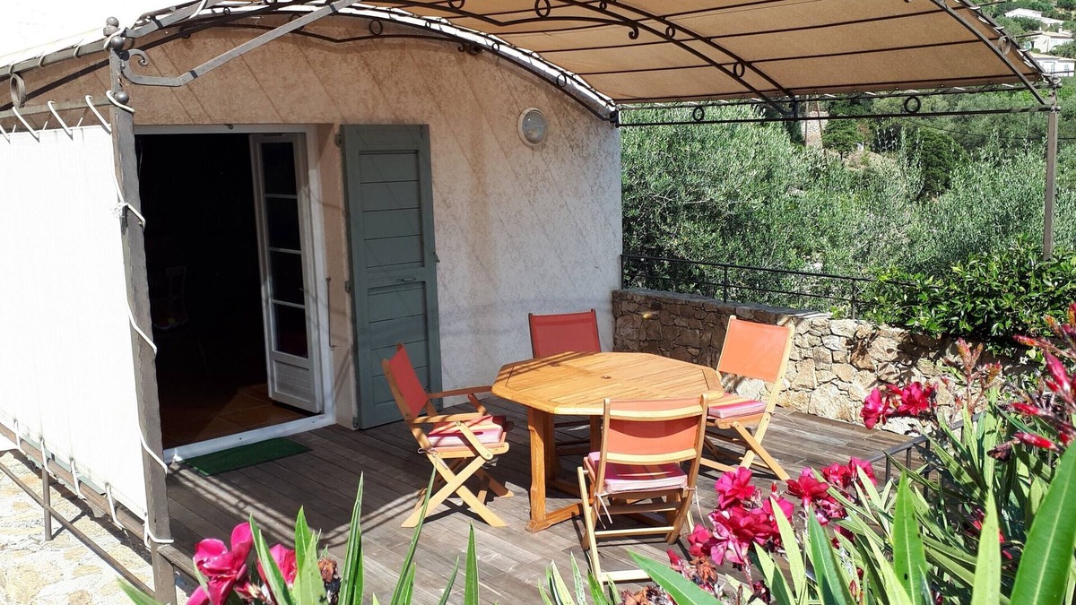 Santa-Reparata-di-Balagna Apartment | Charming apartment with garden, quiet location, sea and mountain views, sleeps 4.