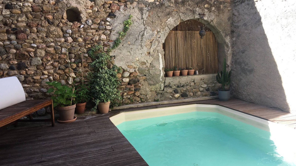 Saint-Andre-de-Sangonis House | Charming air-conditioned town house near St Guilhem le Désert