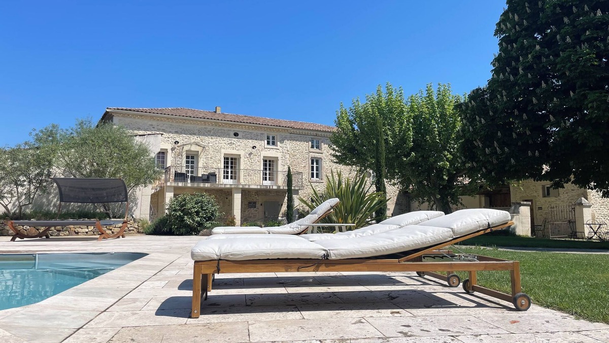 Saint-Julien-de-Peyrolas Condo | Charming loft in estate with swimming pool in the heart of the gorges de l'ardeche