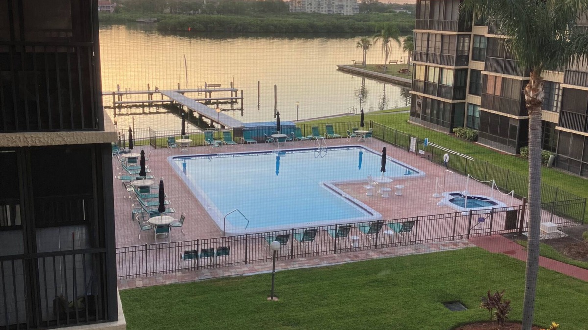 Indian Shores Condo | Charming 1+ BR condo with water view in quiet Indian Shores one block from Gulf!