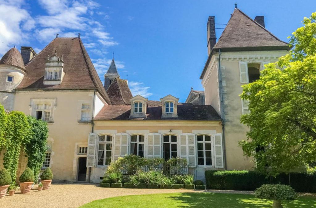Celles House | Charming 14th Century Village Chateau with gardens and outdoor heated pool