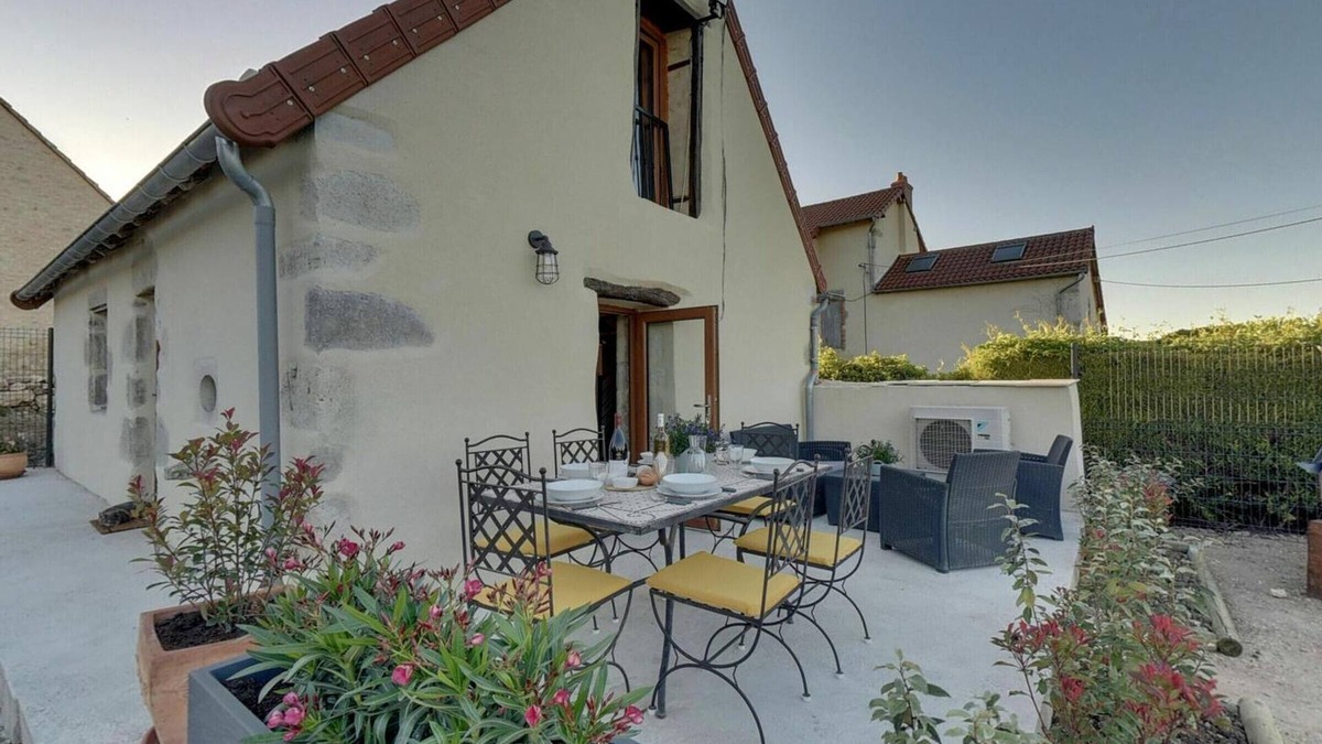 Taxat-Senat Cottage | Charming 18th Century House with Modern Comfort, Terrace, and Garden in Quiet Village