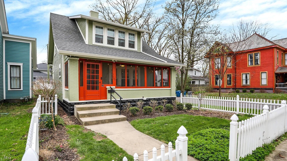 Noblesville House | Charming 1930s Bungalow Steps from Shops, Trails & Concerts
