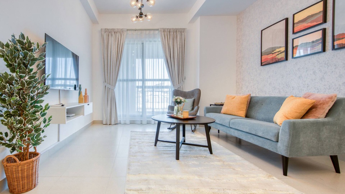 Al Quoz 4 Apartment | Charming 1BR at Al Khail Heights Al Quoz by Deluxe Holiday Homes