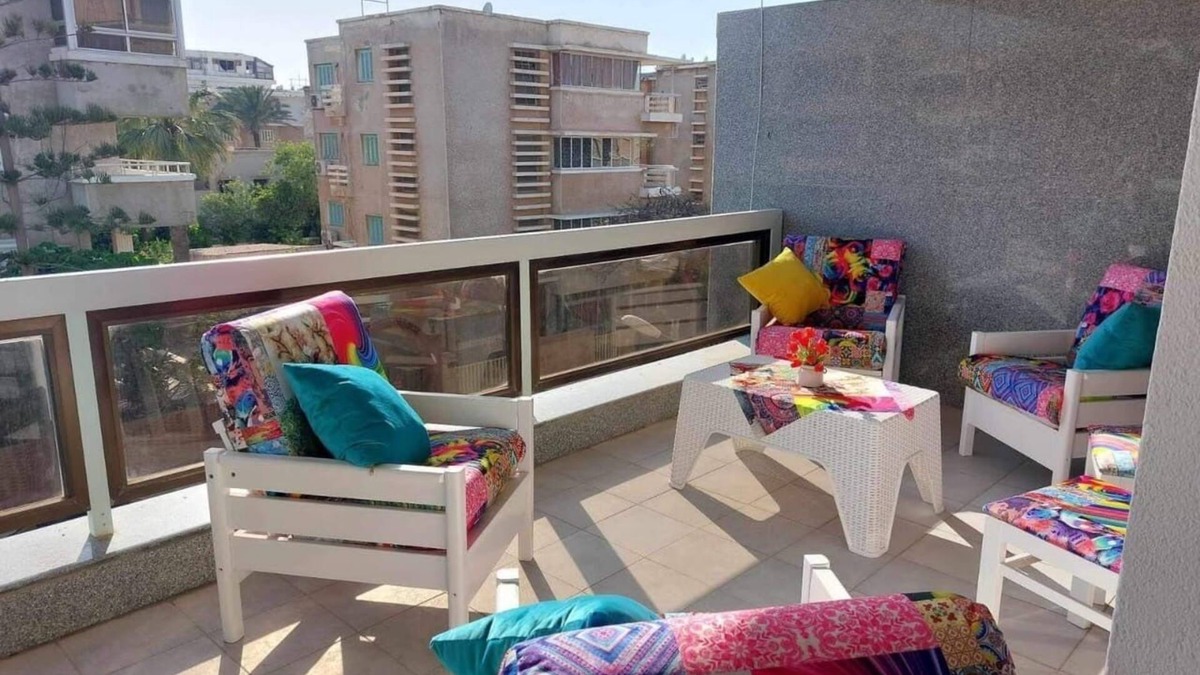 Al-Muntazah Apartment | Charming 2-bedroom apartment with AC, WiFi in enchanting Alexandria