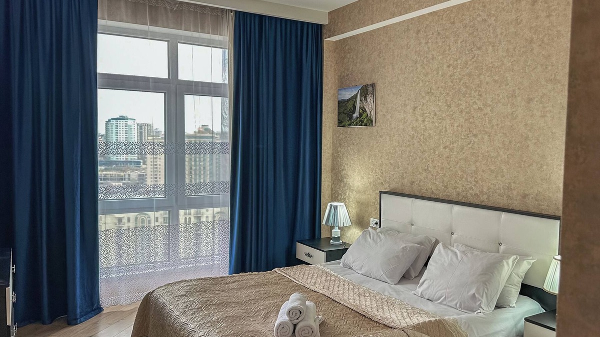 Yasamal Apartment | Charming 2-bedroom apartment in brilliant Bakı with AC, WiFi