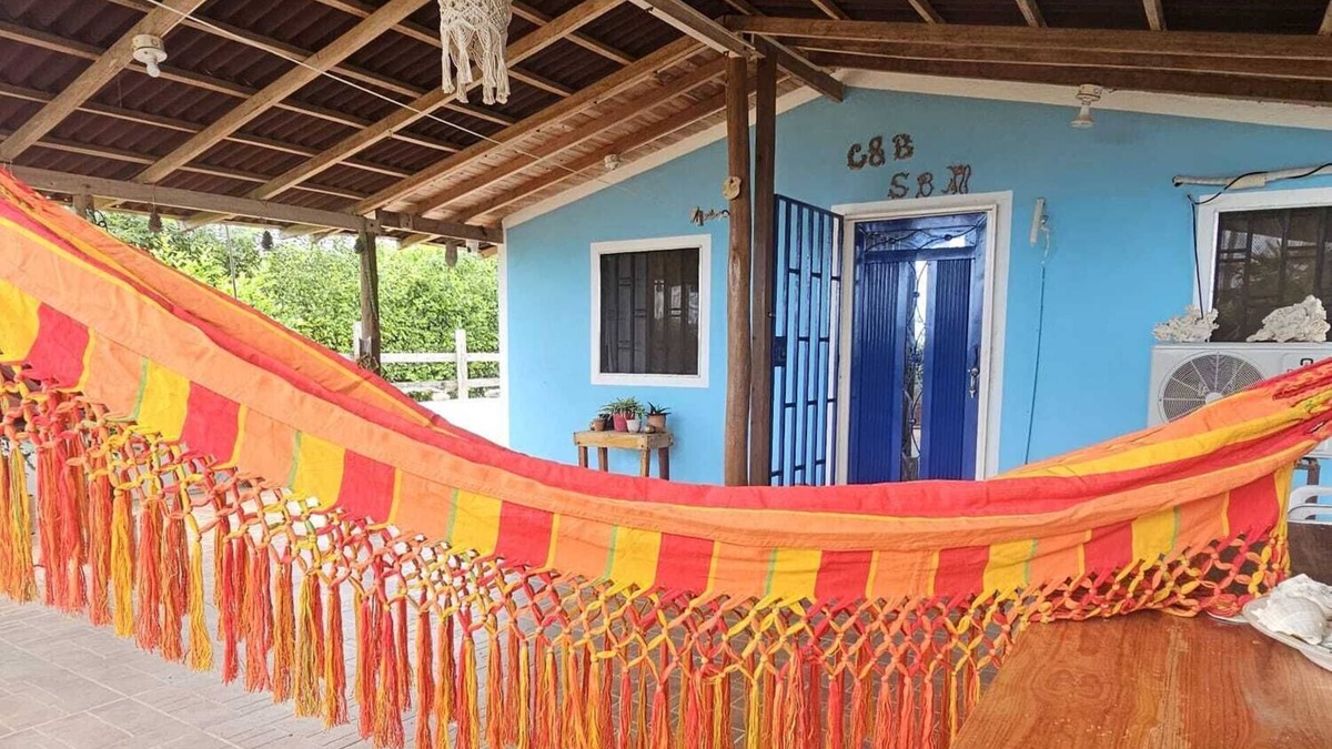 Riohacha House | Charming 2-bedroom cabin with AC, WiFi in Dibulla.Beach access