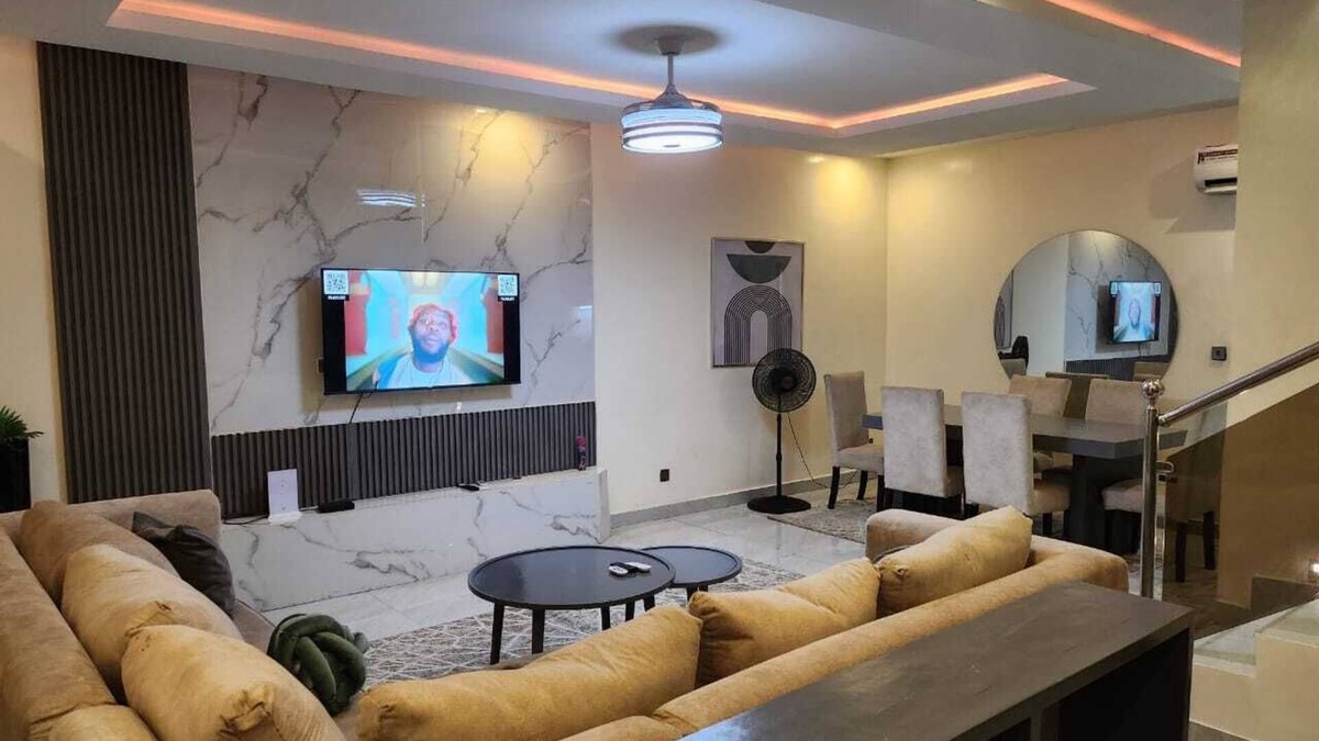 Ajah House | Charming 2-Bedroom Duplex Minutes from LBS, Abraham Adesanya, Lekki Lagos